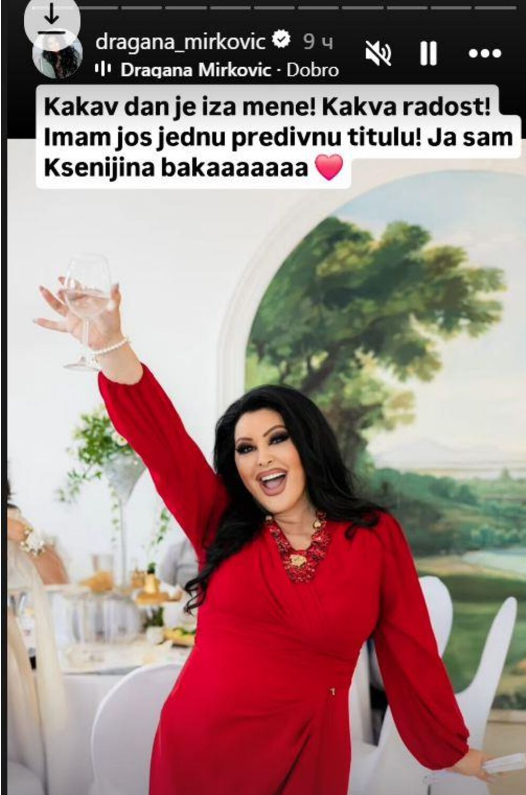 Foto:Instagram printskrin/Dragana Mirković